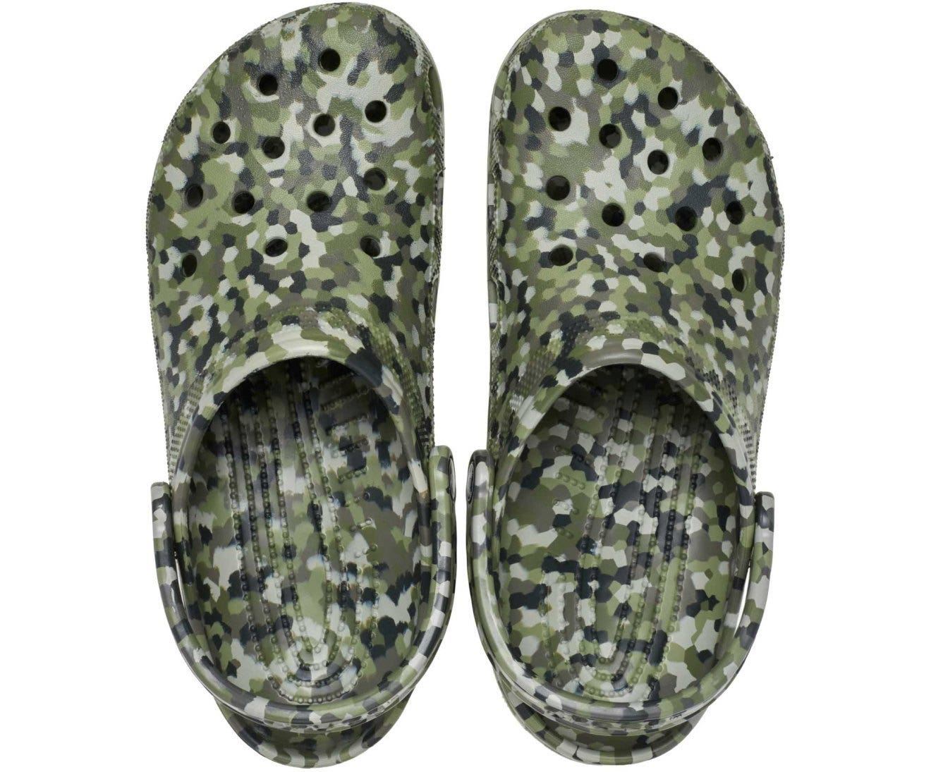 Classic Confetti Unisex Army Green/Multi Clog