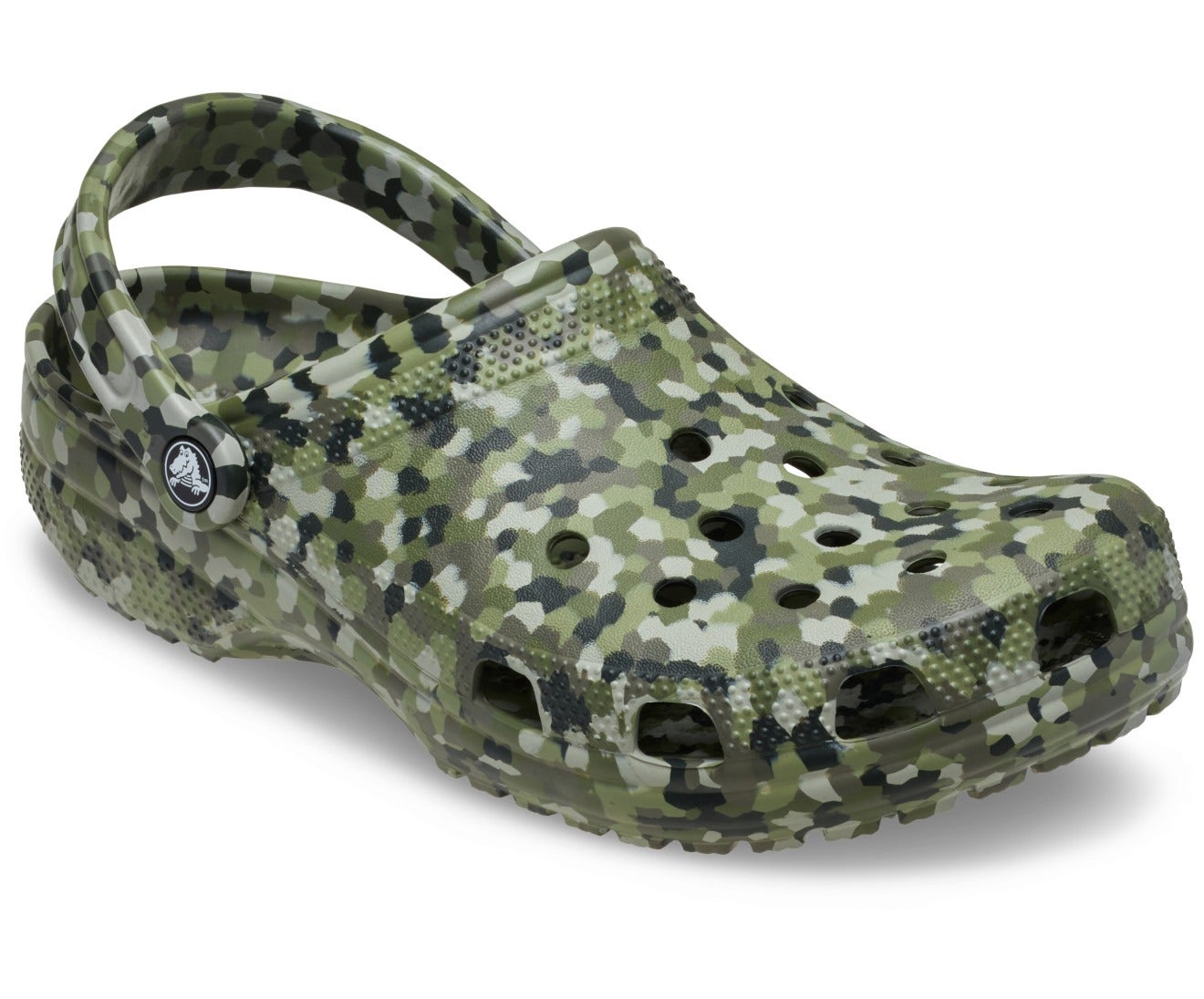 Classic Confetti Unisex Army Green/Multi Clog