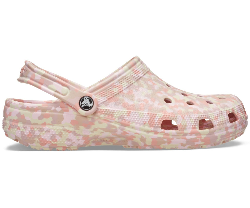 Classic Confetti Unisex Pink Milk/Multi Clog