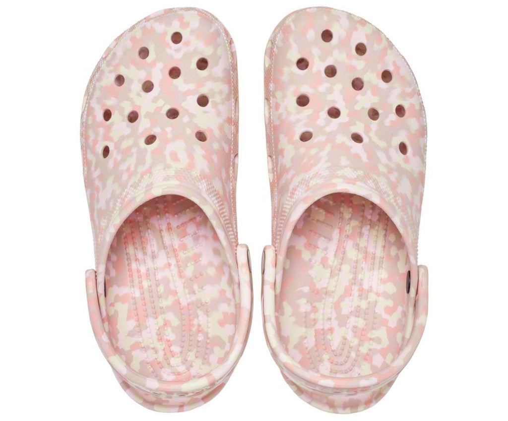 Classic Confetti Unisex Pink Milk/Multi Clog