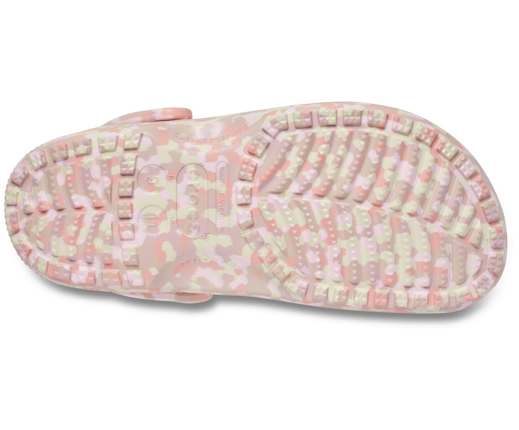Classic Confetti Unisex Pink Milk/Multi Clog