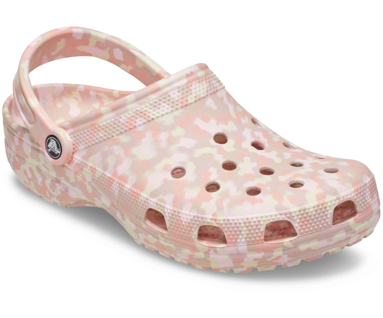 Classic Confetti Unisex Pink Milk/Multi Clog