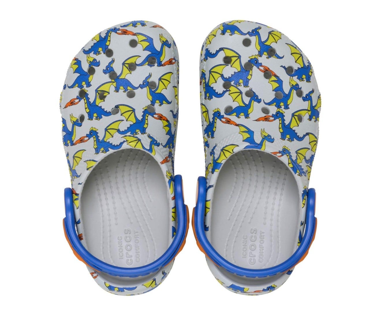 Classic Dragon Graphic Atmosphere Toddler Clog