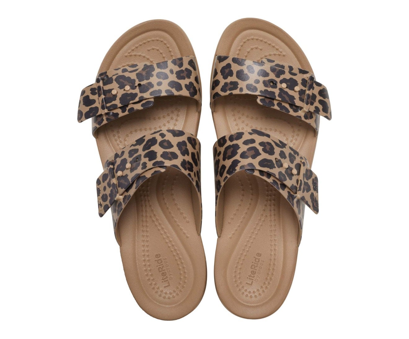 Brooklyn Animal Buckle Low Low Sepia/Leopard Women Sandal