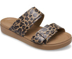 Brooklyn Animal Buckle Low Low Sepia/Leopard Women Sandal