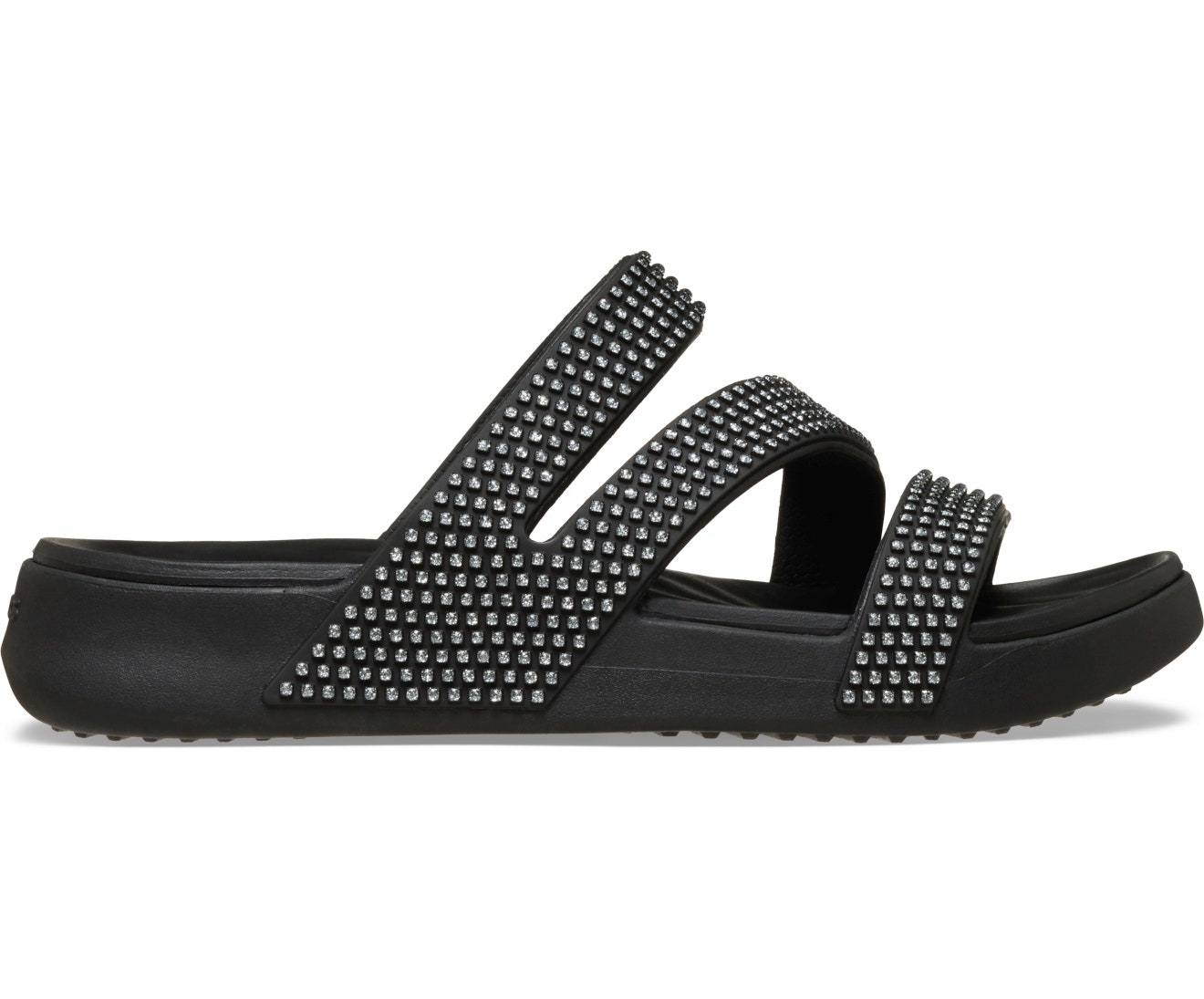 Getaway Gems Strappy Women Black Sandal