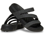 Getaway Gems Strappy Women Black Sandal