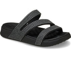 Getaway Gems Strappy Women Black Sandal