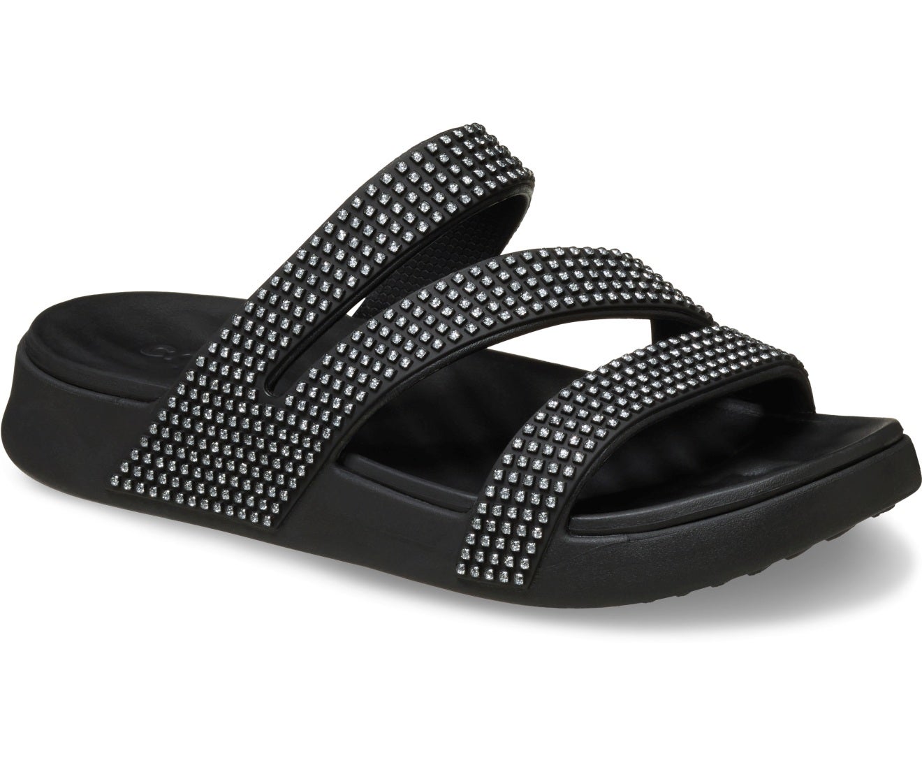 Getaway Gems Strappy Women Black Sandal