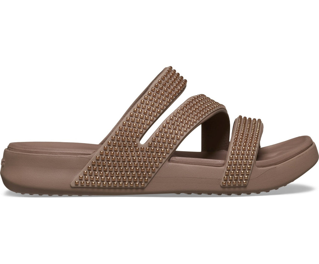 Getaway Gems Strappy Women Latte Sandal