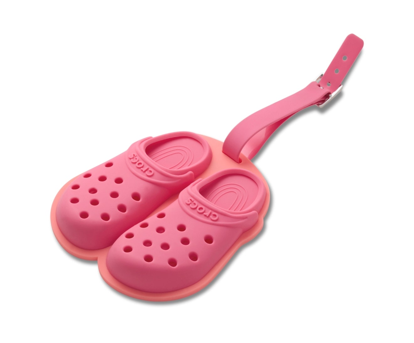 Classic Clogs Luggage Tag Pink