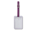 Rectangle Luggage Tag Purple