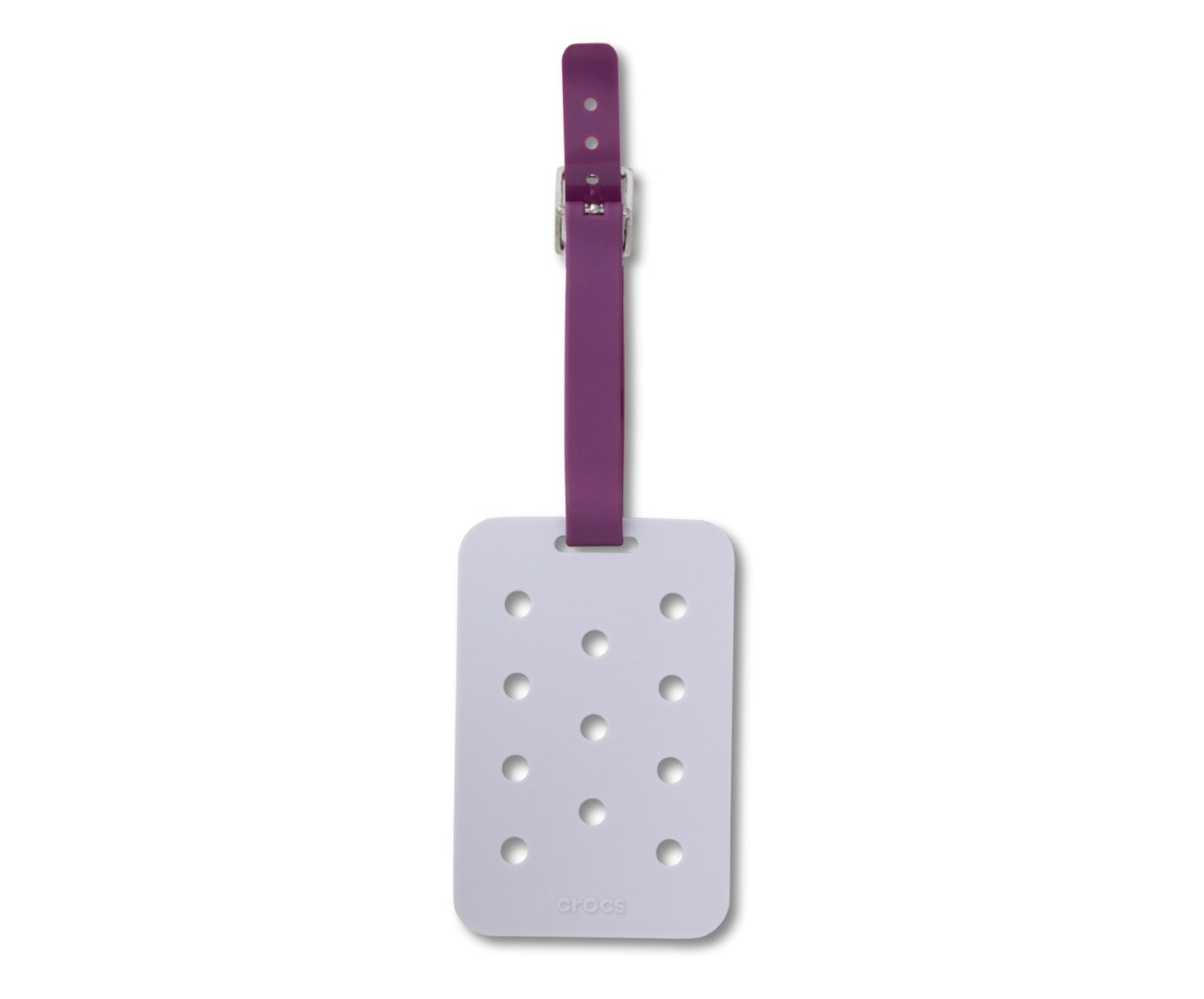 Rectangle Luggage Tag Purple
