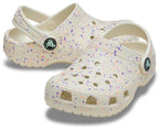 Classic Glow Paint Splatter Summit White/Multi Toddler Clog