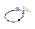Playful Bead Phone Chain Blue/Multi