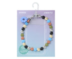 Playful Bead Phone Chain Blue/Multi