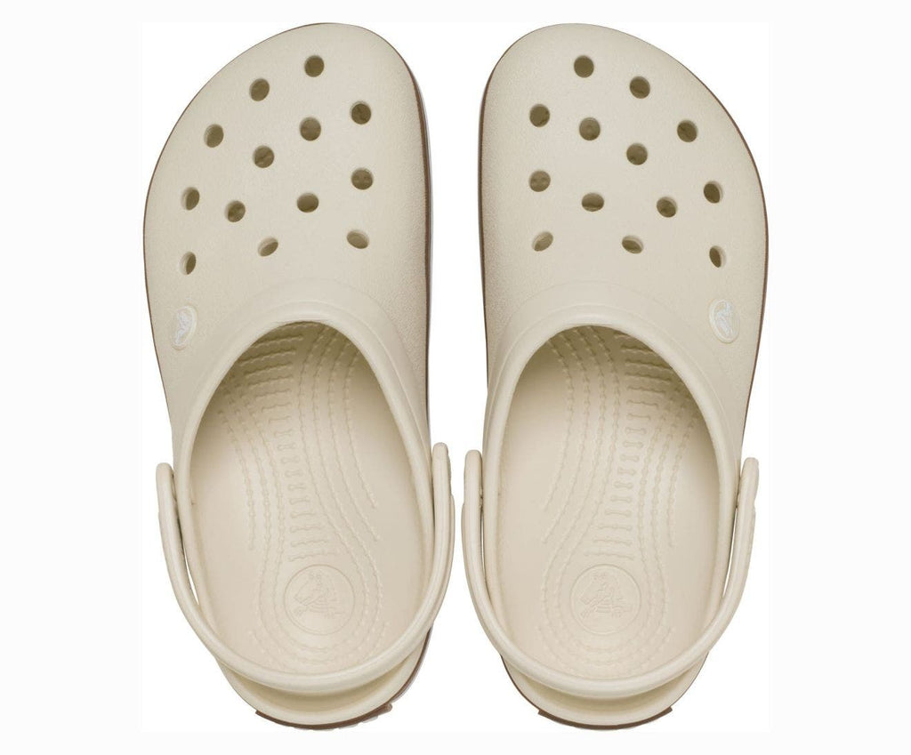 Crocband Gum Summit White Unisex Clog