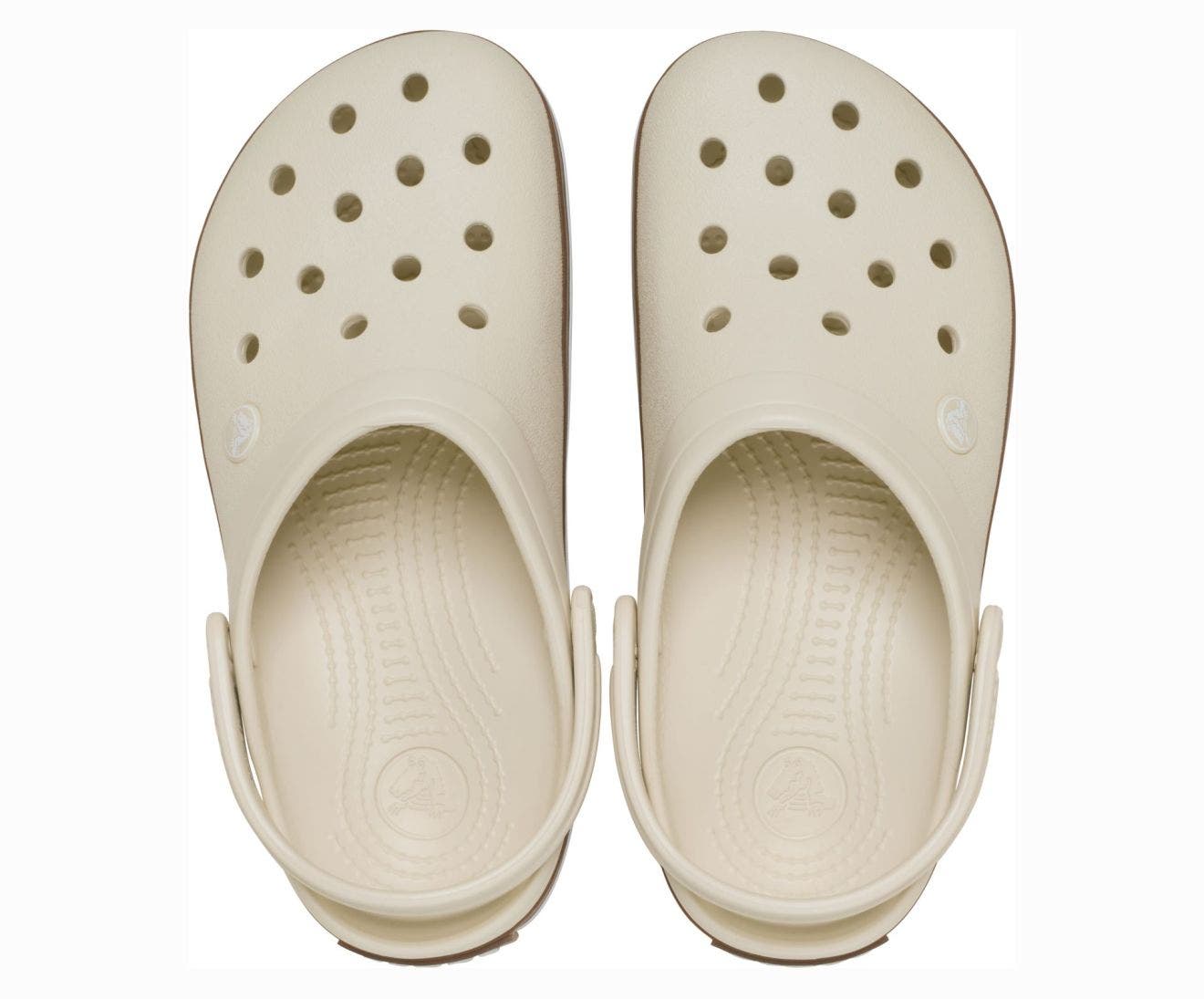 Crocband Gum Summit White Unisex Clog