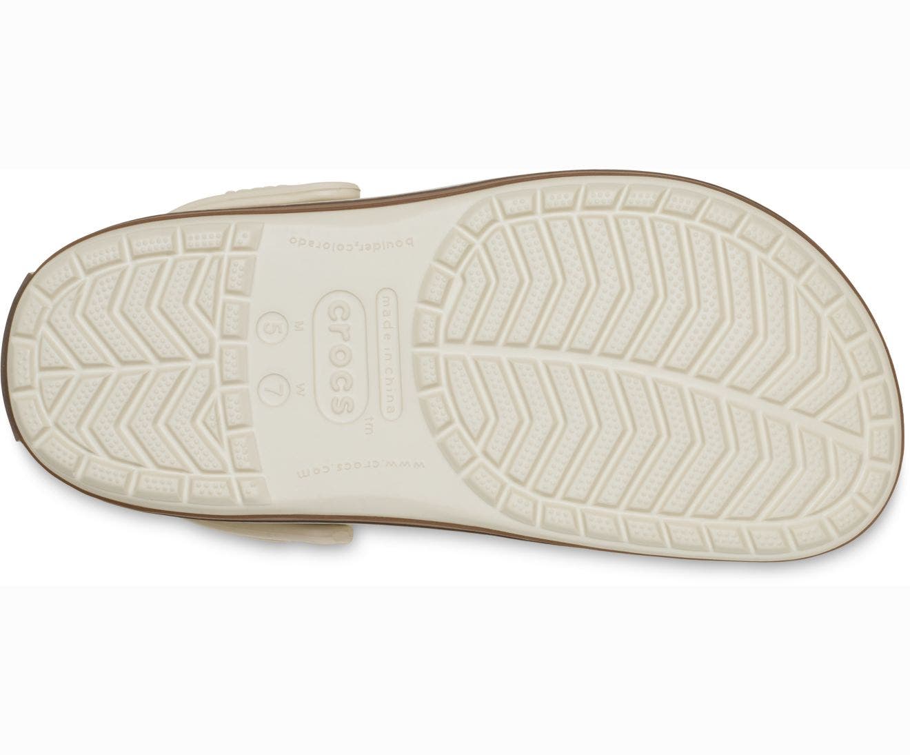 Crocband Gum Summit White Unisex Clog