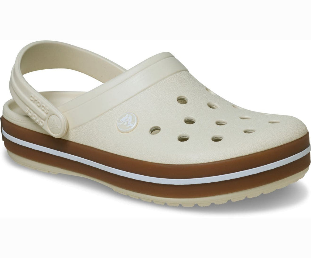 Crocband Gum Summit White Unisex Clog
