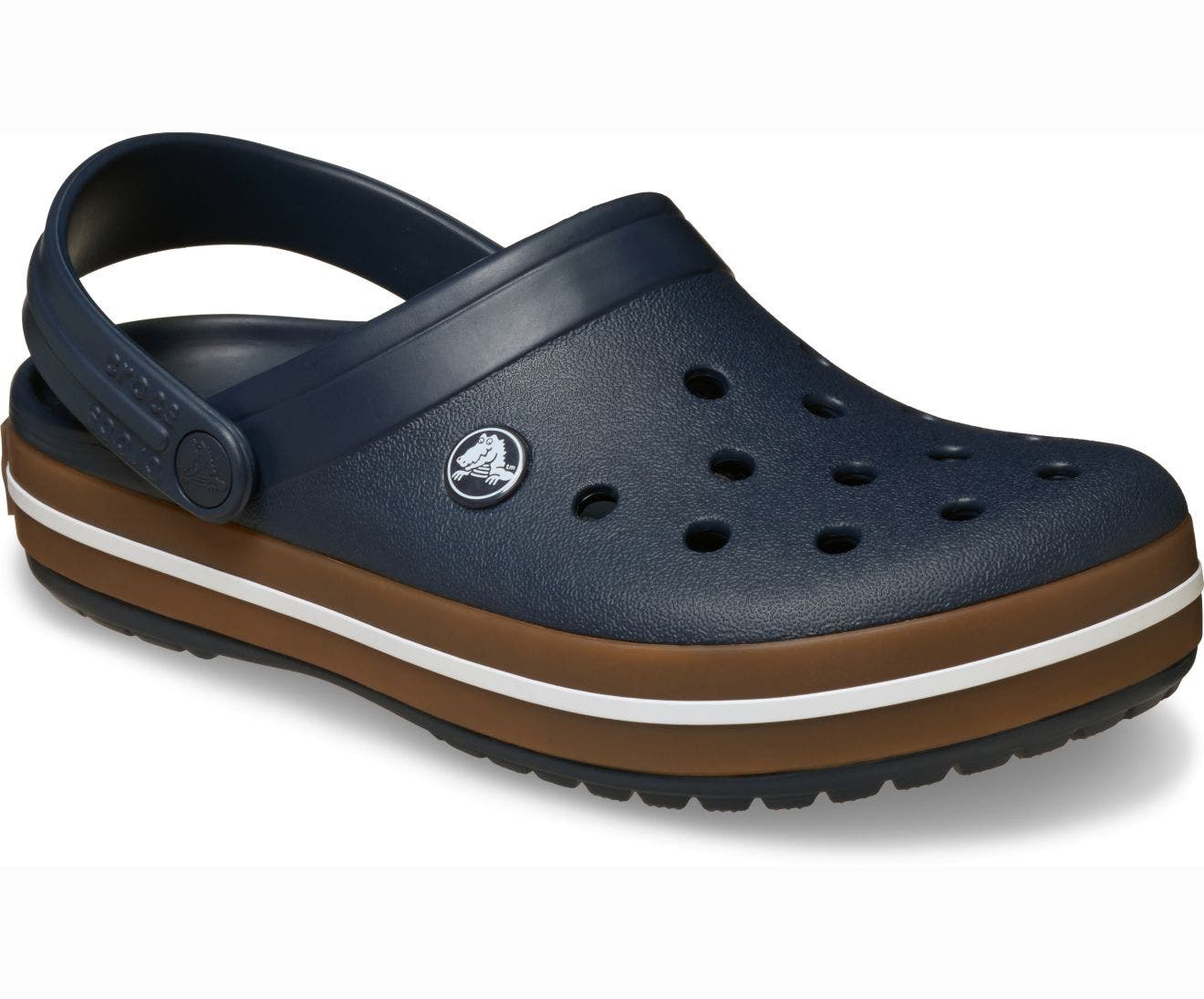 Crocband Gum Navy Unisex Clog