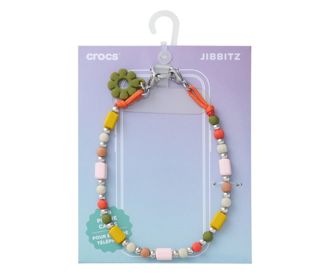 Crafted Bead Phone Chain Multi