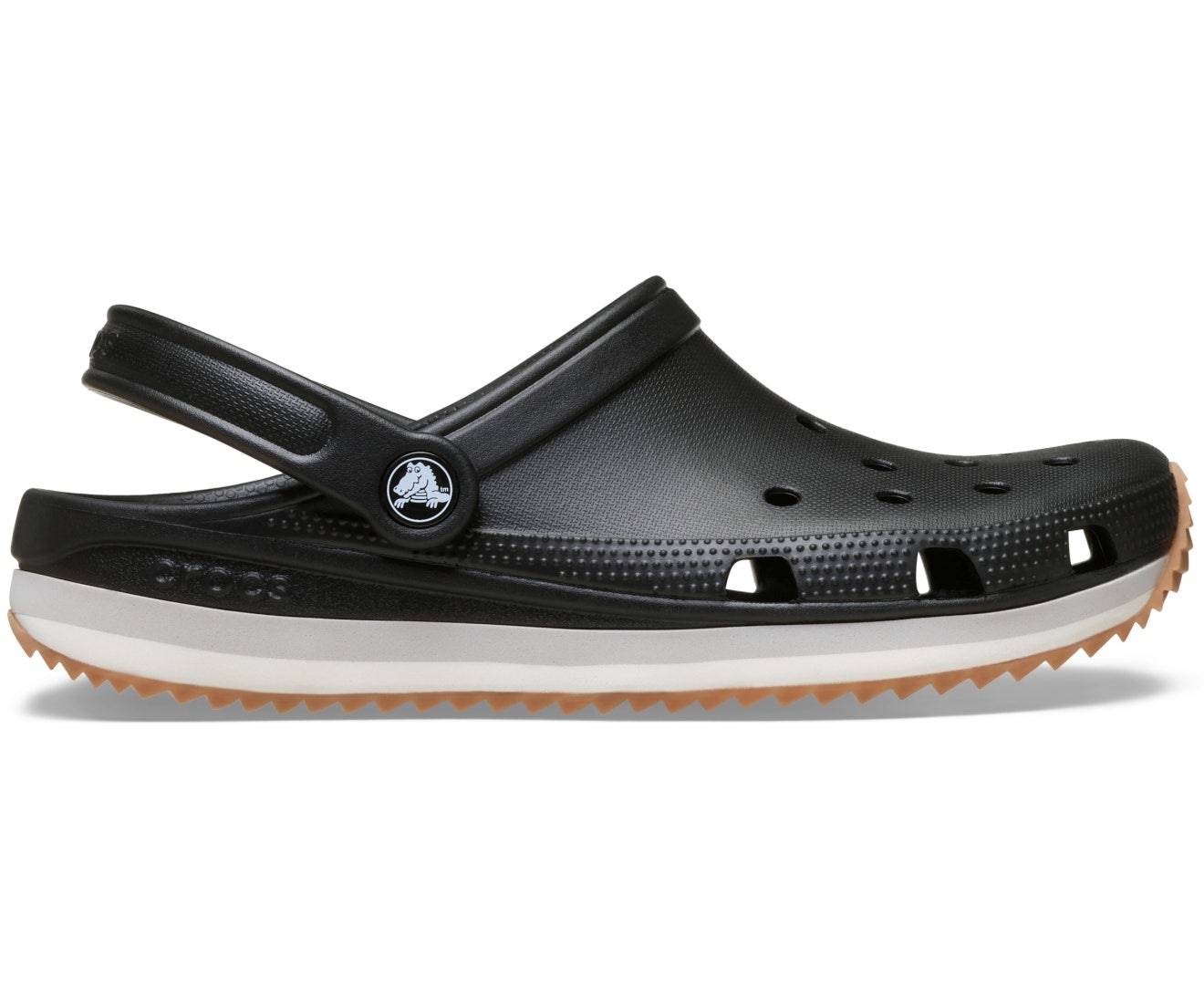 Crocband Runner Black Unisex Clog 