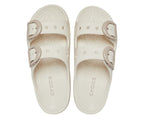Saturday Enamel Buckle Frappe Women Sandal