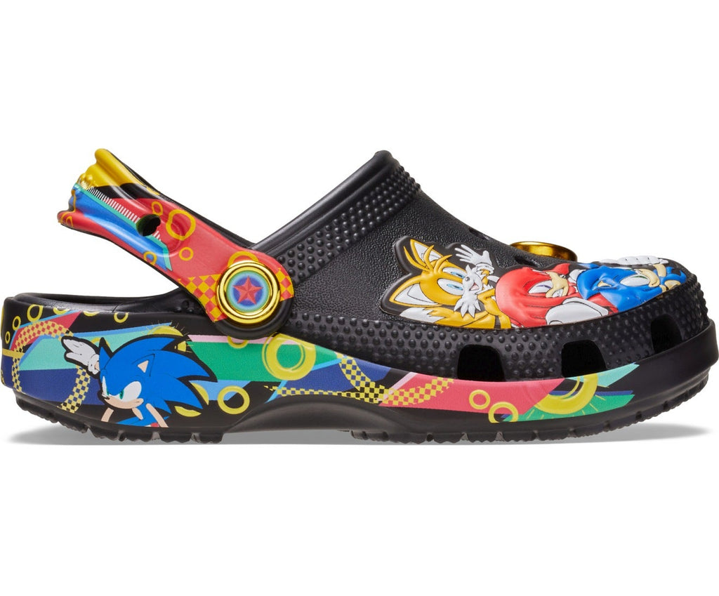Sonic Multi Print Classic Multi Unisex Clog 