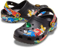 Sonic Multi Print Classic Multi Kids Clog 