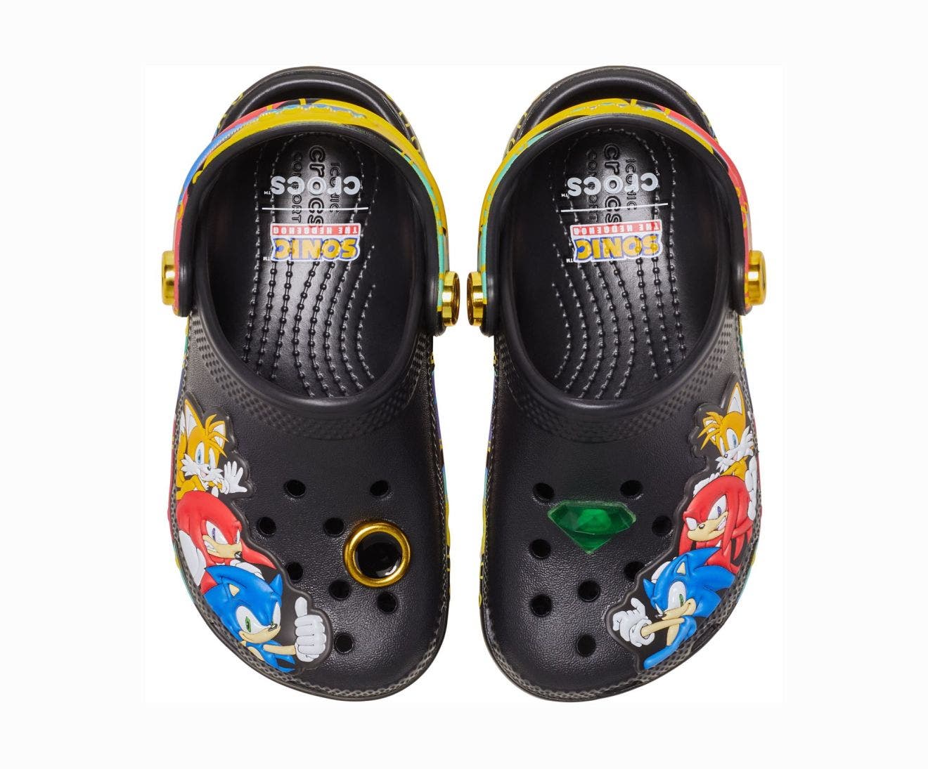 Sonic Multi Print Classic Multi Toddler Clog 