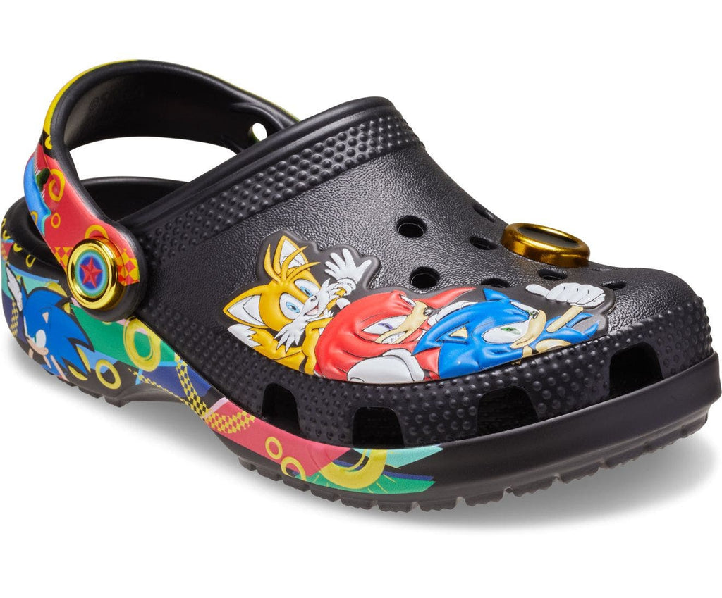 Sonic Multi Print Classic Multi Toddler Clog 