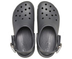 Classic Platform Dipped Buckle Carbon Women Clog