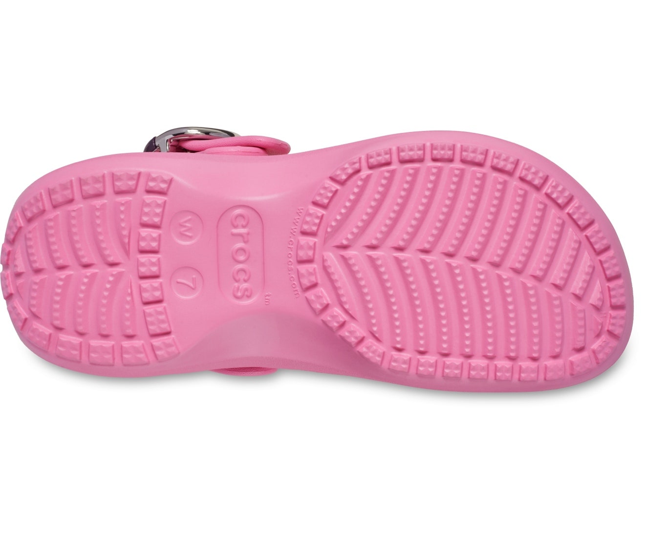 Classic Platform Buckle Pink Lemonade Women Clog