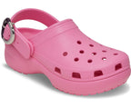 Classic Platform Buckle Pink Lemonade Women Clog