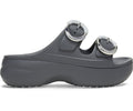 Saturday Platform Dipped Buckle Carbon Women Sandal
