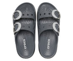 Saturday Platform Dipped Buckle Carbon Women Sandal