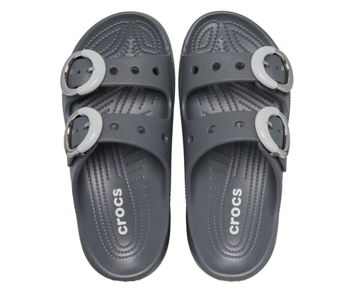 Saturday Platform Dipped Buckle Carbon Women Sandal