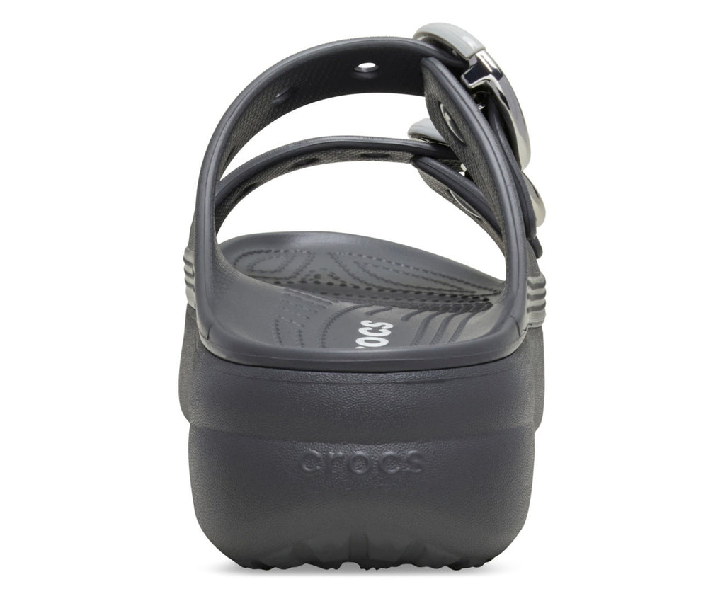 Saturday Platform Dipped Buckle Carbon Women Sandal