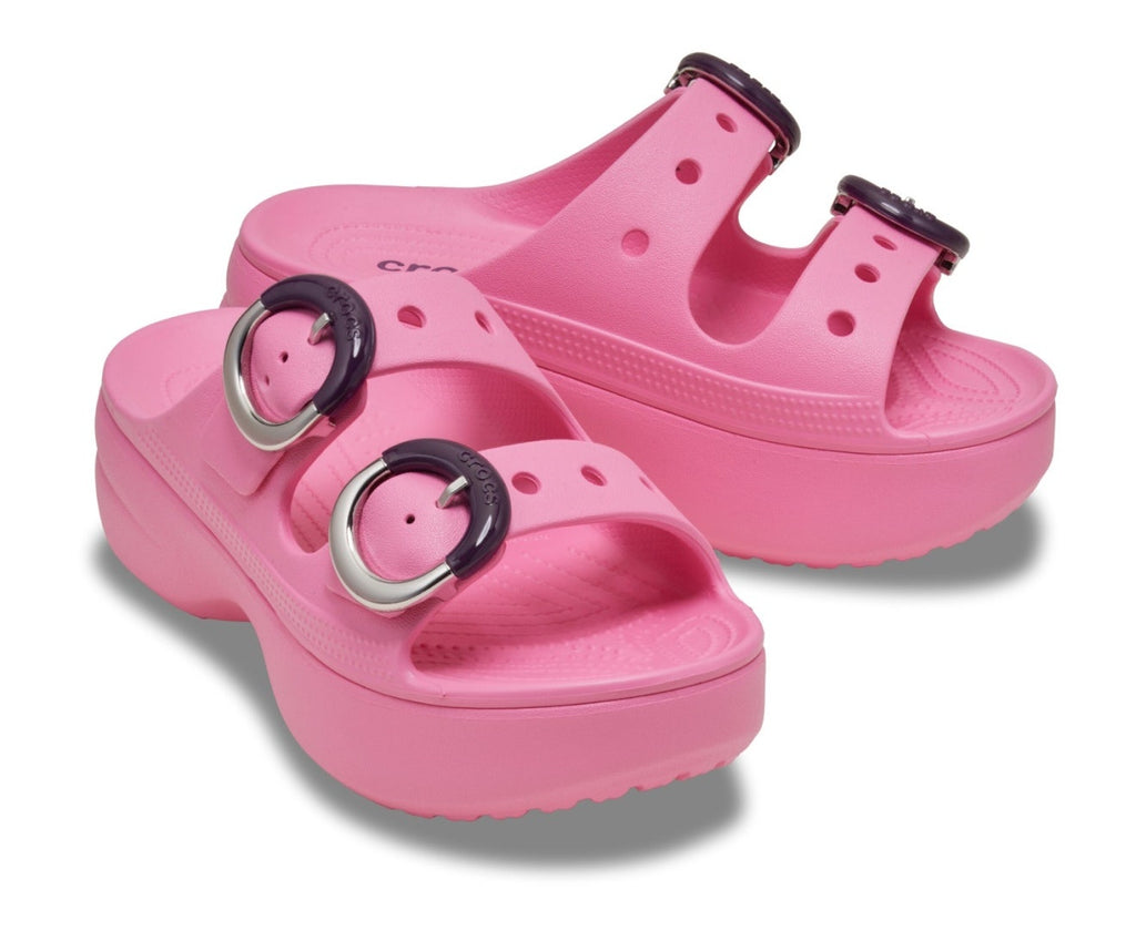 Saturday Platform Dipped Buckle Pink Lemonade Women Sandal