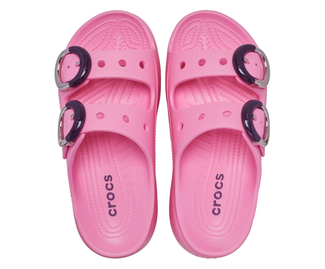 Saturday Platform Dipped Buckle Pink Lemonade Women Sandal