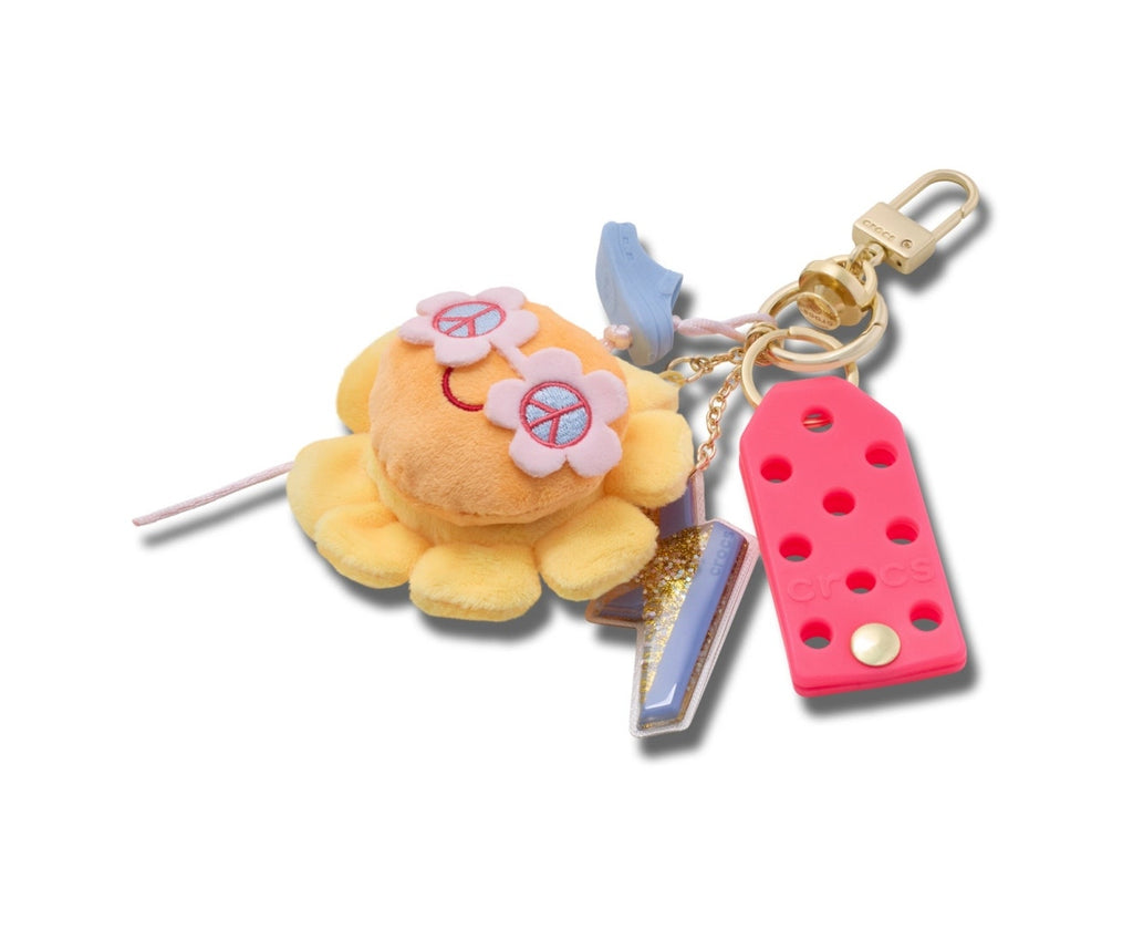 Plush Groovy Flower Yellow