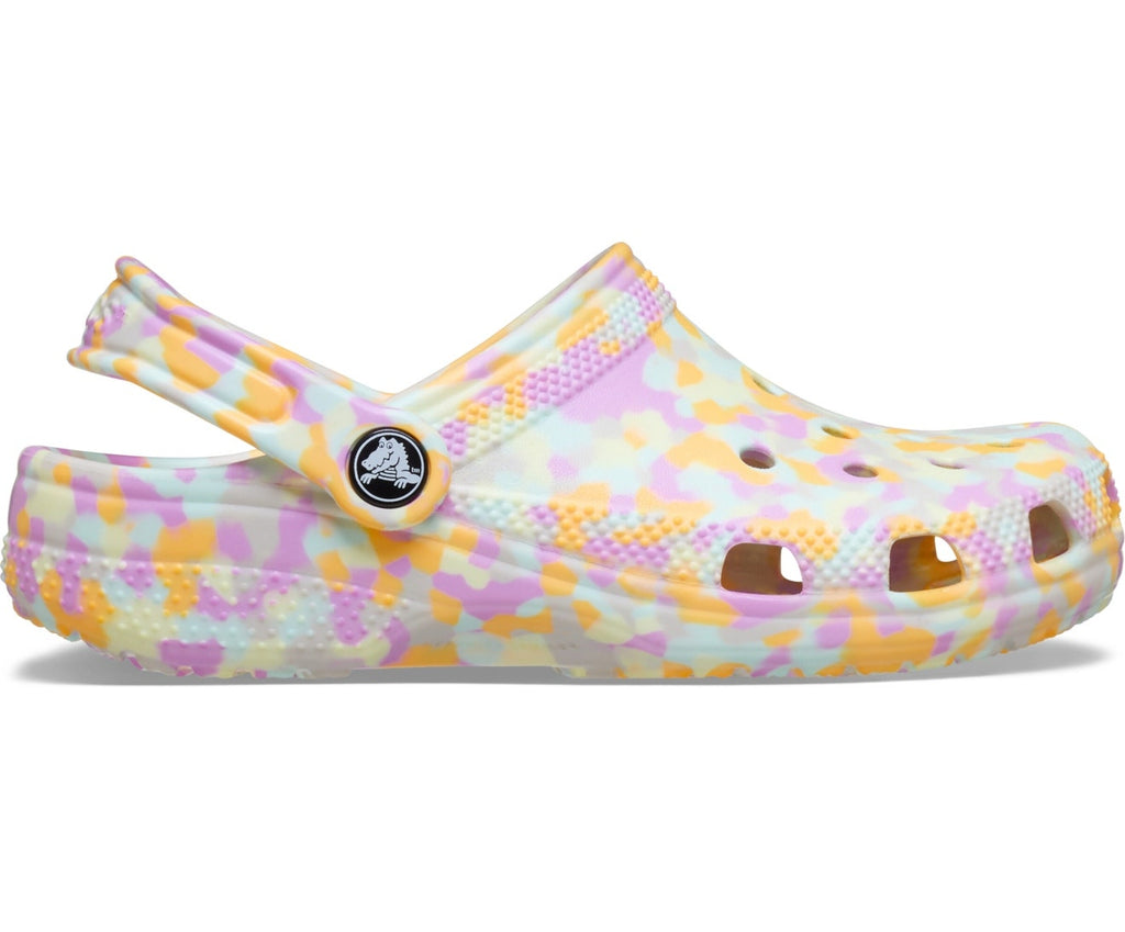 Classic Glow Confetti Multi Glow Kids Clog