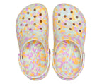 Classic Glow Confetti Multi Glow Kids Clog