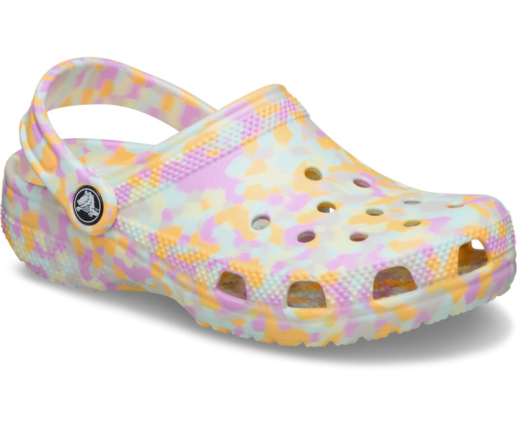 Classic Glow Confetti Multi Glow Kids Clog