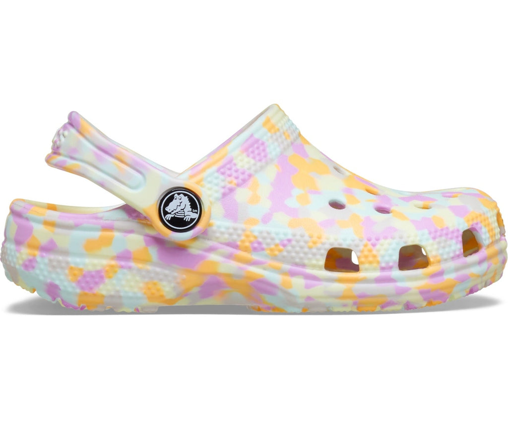 Classic Glow Confetti Multi Glow Toddler Clog