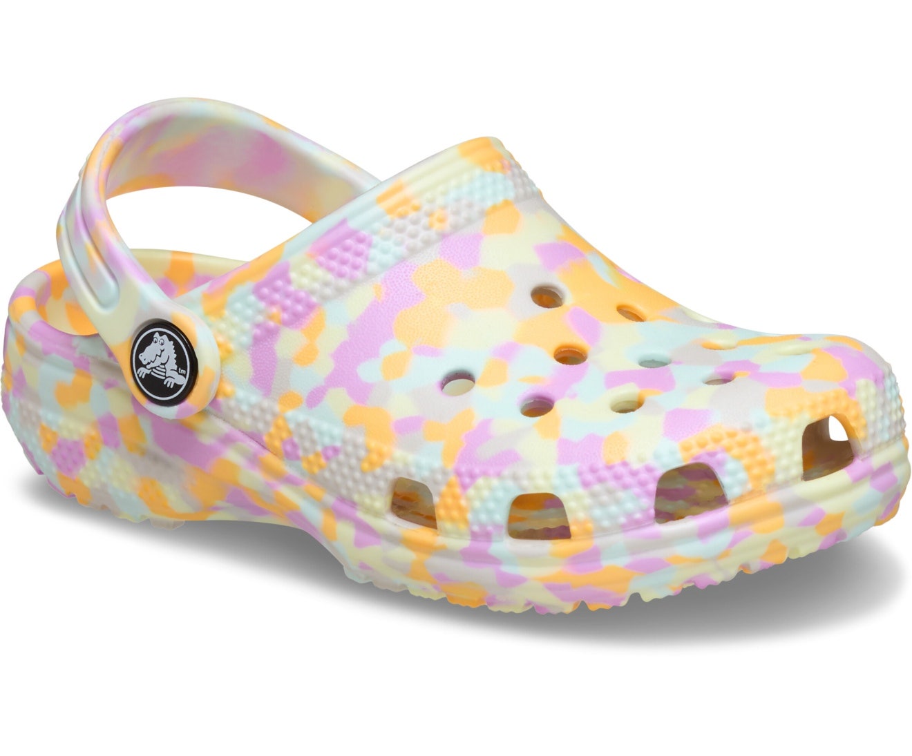 Classic Glow Confetti Multi Glow Toddler Clog