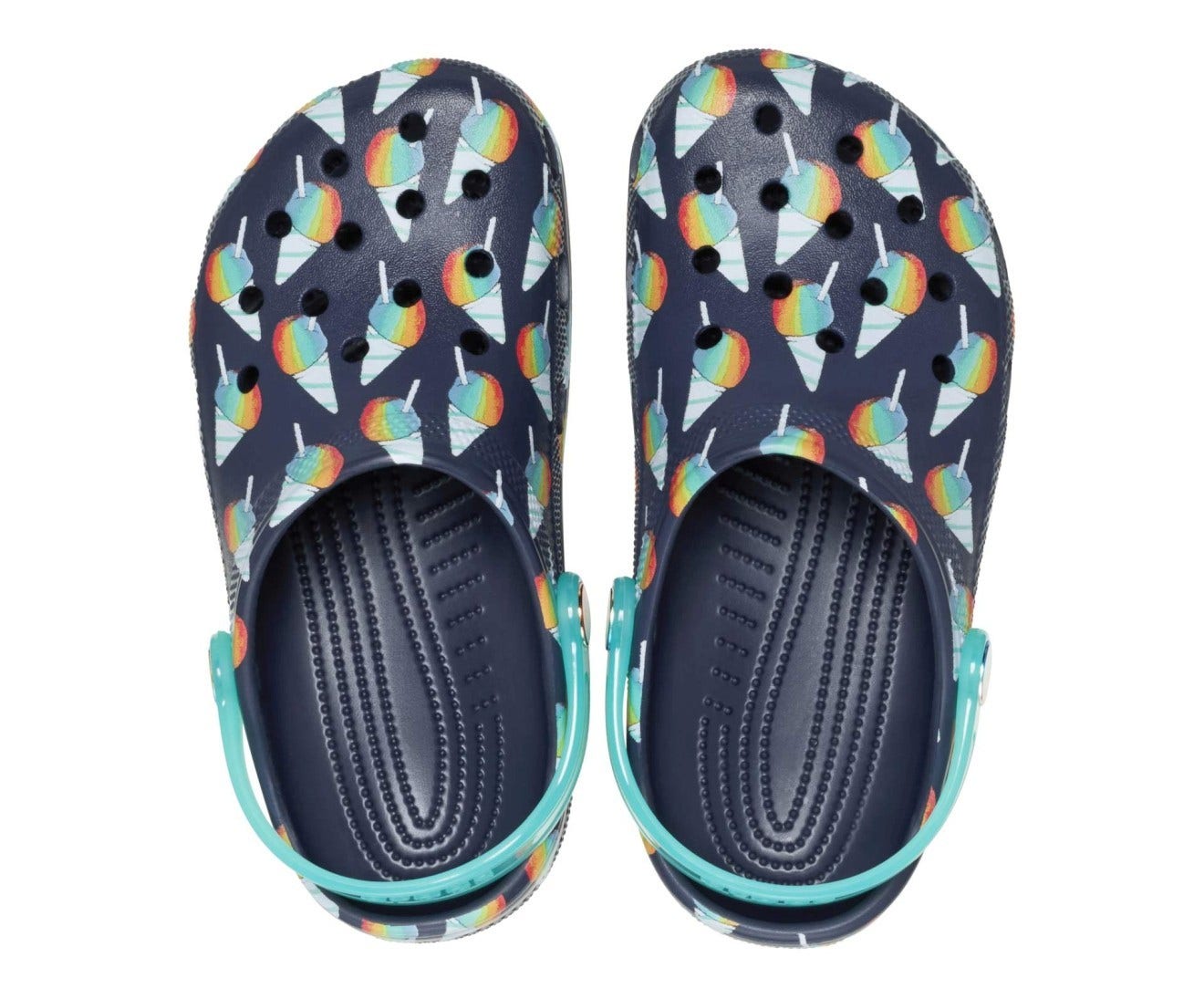 Classic Snow Cone Navy Kids Clog