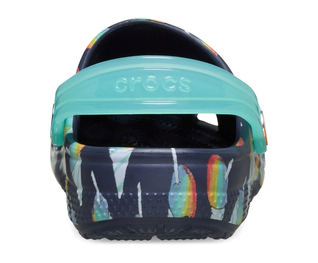 Classic Snow Cone Navy Kids Clog