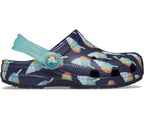 Classic Snow Cone Navy Toddler Clog